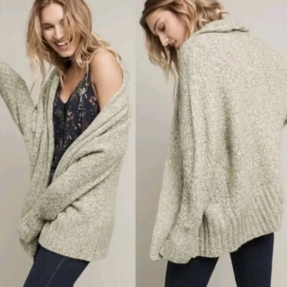 Anthropologie Angel of the North Chauvet Cardigan